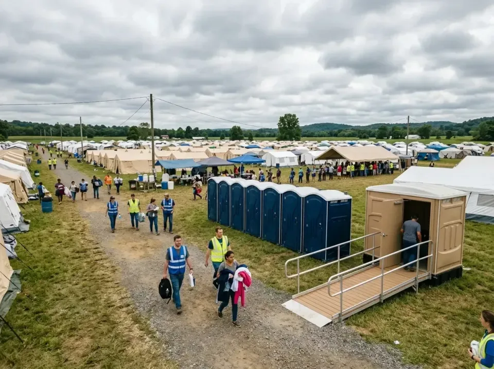 disaster-relief-camp-restrooms-010 — frequently asked questions, Dumpster & Portable Bathrooms Rental in Goose Creek Village…